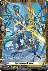 Sacrosanct Dragon (FR) - D-BT10: Dragon Masquerade - Cardfight Vanguard card