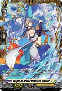 Magic of Water Droplets, Wtater (FR) - D-BT10: Dragon Masquerade - Cardfight Vanguard card