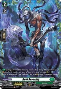 Keel Severing (FR) - D-BT10: Dragon Masquerade - Cardfight Vanguard card