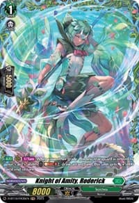 Knight of Amity, Roderick (FR) - D-BT10: Dragon Masquerade - Cardfight Vanguard card