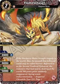 Flameweasel - False Gods - Battle Spirits Saga card