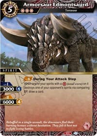 Armorsaur Edmontsaurd - False Gods - Battle Spirits Saga card