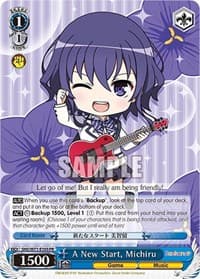 A New Start, Michiru - Saekano How to Raise a Boring Girlfriend. flat - Weiss Schwarz card