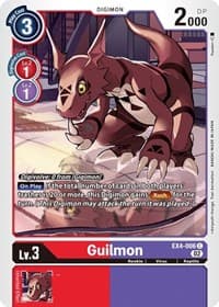 Guilmon - Alternative Being Booster - Digimon Card Game card