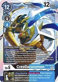 CresGarurumon - Alternative Being Booster - Digimon Card Game card