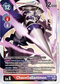 ChaosGallantmon - Alternative Being Booster - Digimon Card Game card