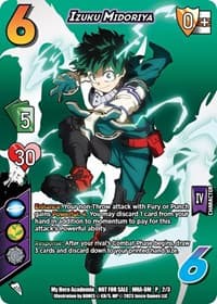 Izuku Midoriya (Dim Mak Promo) - UniVersus: My Hero Academia Promo Cards - UniVersus card