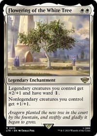 Flowering of the White Tree - Universes Beyond: The Lord of the Rings: Tales of Middle-earth - Magic: The Gathering card