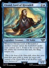 Elrond, Lord of Rivendell - Universes Beyond: The Lord of the Rings: Tales of Middle-earth - Magic: The Gathering card