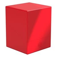 Boulder Deck Case 100+ - Solid Red - Ultimate Guard Deck Boxes - Deck Boxes card