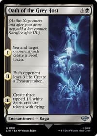Oath of the Grey Host - Universes Beyond: The Lord of the Rings: Tales of Middle-earth - Magic: The Gathering card