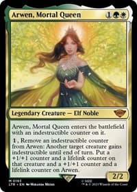 Arwen, Mortal Queen - Universes Beyond: The Lord of the Rings: Tales of Middle-earth - Magic: The Gathering card