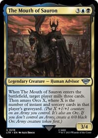 The Mouth of Sauron - Universes Beyond: The Lord of the Rings: Tales of Middle-earth - Magic: The Gathering card