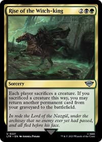 Rise of the Witch-king - Universes Beyond: The Lord of the Rings: Tales of Middle-earth - Magic: The Gathering card