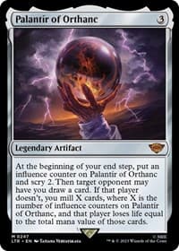 Palantir of Orthanc - Universes Beyond: The Lord of the Rings: Tales of Middle-earth - Magic: The Gathering card