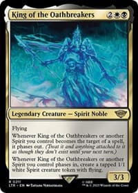 King of the Oathbreakers - Universes Beyond: The Lord of the Rings: Tales of Middle-earth - Magic: The Gathering card