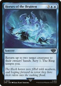 Horses of the Bruinen - Universes Beyond: The Lord of the Rings: Tales of Middle-earth - Magic: The Gathering card
