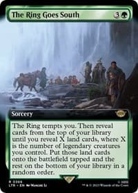 The Ring Goes South (Extended Art) - Universes Beyond: The Lord of the Rings: Tales of Middle-earth - Magic: The Gathering card