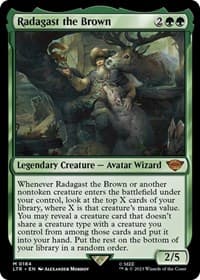 Radagast the Brown - Universes Beyond: The Lord of the Rings: Tales of Middle-earth - Magic: The Gathering card