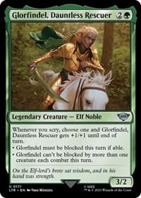Glorfindel, Dauntless Rescuer - Universes Beyond: The Lord of the Rings: Tales of Middle-earth - Magic: The Gathering card