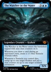 The Watcher in the Water (Extended Art) - Universes Beyond: The Lord of the Rings: Tales of Middle-earth - Magic: The Gathering card