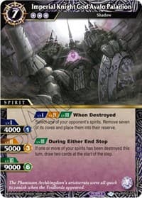 Imperial Knight God Avalo Paladion - False Gods - Battle Spirits Saga card