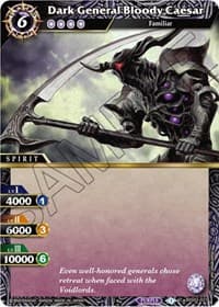 Dark General Bloody Caesar - False Gods - Battle Spirits Saga card