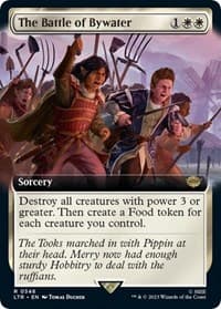 The Battle of Bywater (Extended Art) - Universes Beyond: The Lord of the Rings: Tales of Middle-earth - Magic: The Gathering card