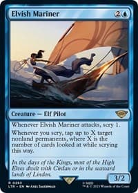 Elvish Mariner - Universes Beyond: The Lord of the Rings: Tales of Middle-earth - Magic: The Gathering card