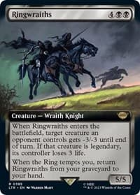 Ringwraiths (Extended Art) - Universes Beyond: The Lord of the Rings: Tales of Middle-earth - Magic: The Gathering card