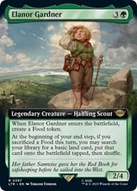 Elanor Gardner (Extended Art) - Universes Beyond: The Lord of the Rings: Tales of Middle-earth - Magic: The Gathering card