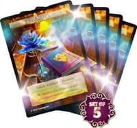 Tolarian Community College x GameGenic Treasure Tokens (Set of 5) - GameGenic Card Accessories - Collectible Storage card