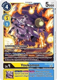 Youkomon - Alternative Being Booster - Digimon Card Game card