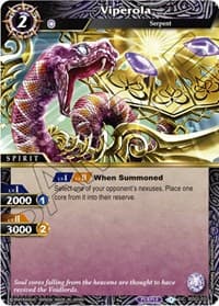 Viperola - False Gods - Battle Spirits Saga card