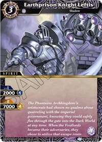 Earthprison Knight Leftis - False Gods - Battle Spirits Saga card