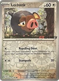 Lechonk - 154/198 (EB Games Promo) - Miscellaneous Cards & Products - Pokemon card