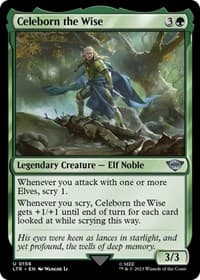 Celeborn the Wise - Universes Beyond: The Lord of the Rings: Tales of Middle-earth - Magic: The Gathering card