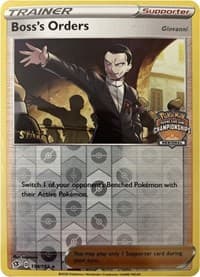 Boss's Orders - 154/192 (Regional Championships) [Staff] - League & Championship Cards - Pokemon card