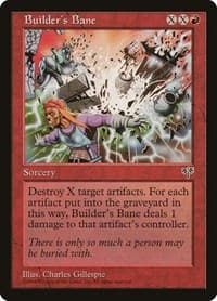 Builder's Bane - Mirage - Magic: The Gathering card