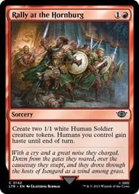 Rally at the Hornburg - Universes Beyond: The Lord of the Rings: Tales of Middle-earth - Magic: The Gathering card