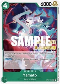 Yamato (Judge) - One Piece Promotion Cards - One Piece Card Game card