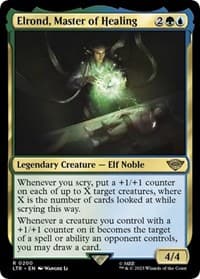 Elrond, Master of Healing - Universes Beyond: The Lord of the Rings: Tales of Middle-earth - Magic: The Gathering card