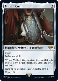 Mithril Coat - Universes Beyond: The Lord of the Rings: Tales of Middle-earth - Magic: The Gathering card
