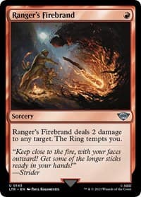 Ranger's Firebrand - Universes Beyond: The Lord of the Rings: Tales of Middle-earth - Magic: The Gathering card