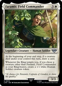 Faramir, Field Commander - Universes Beyond: The Lord of the Rings: Tales of Middle-earth - Magic: The Gathering card
