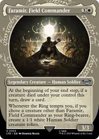 Faramir, Field Commander (Showcase) - Universes Beyond: The Lord of the Rings: Tales of Middle-earth - Magic: The Gathering card
