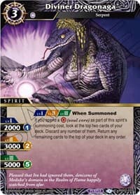 Diviner Dragonaga - False Gods - Battle Spirits Saga card
