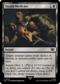 Orcish Medicine - Universes Beyond: The Lord of the Rings: Tales of Middle-earth - Magic: The Gathering card