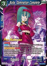 Bulla, Domination Complete - Wild Resurgence Pre-Release Cards - Dragon Ball Super: Masters card
