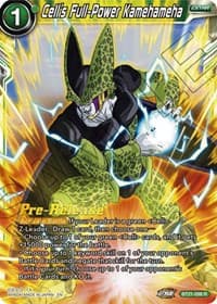 Cell's Full-Power Kamehameha - Wild Resurgence Pre-Release Cards - Dragon Ball Super: Masters card